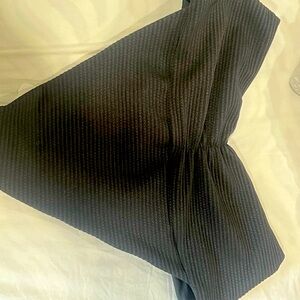 L space black Bardot bottom in medium. NWT